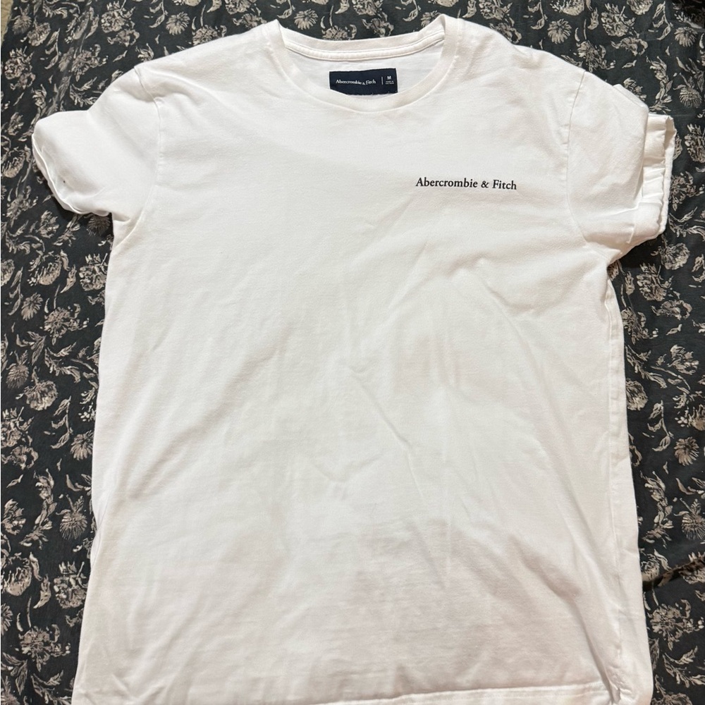Abercrombie & Fitch Classic White Tee Medium Muscle
